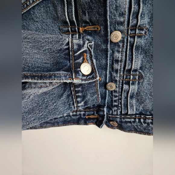 OLD NAVY Short Blue Jean Jacket - Picture 6 of 8